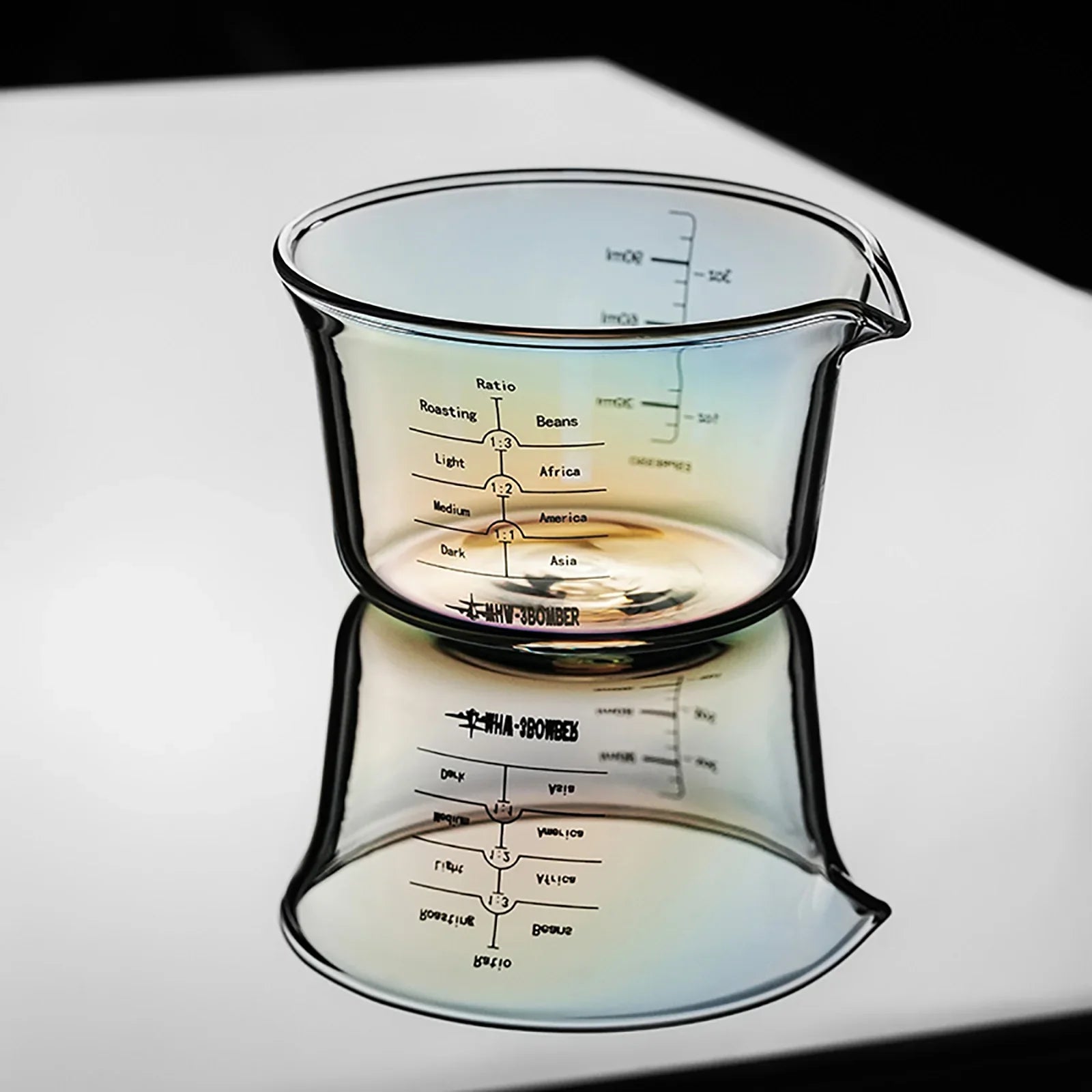 MHW-3BOMBER Glass Measuring - Single Spout - 120ml