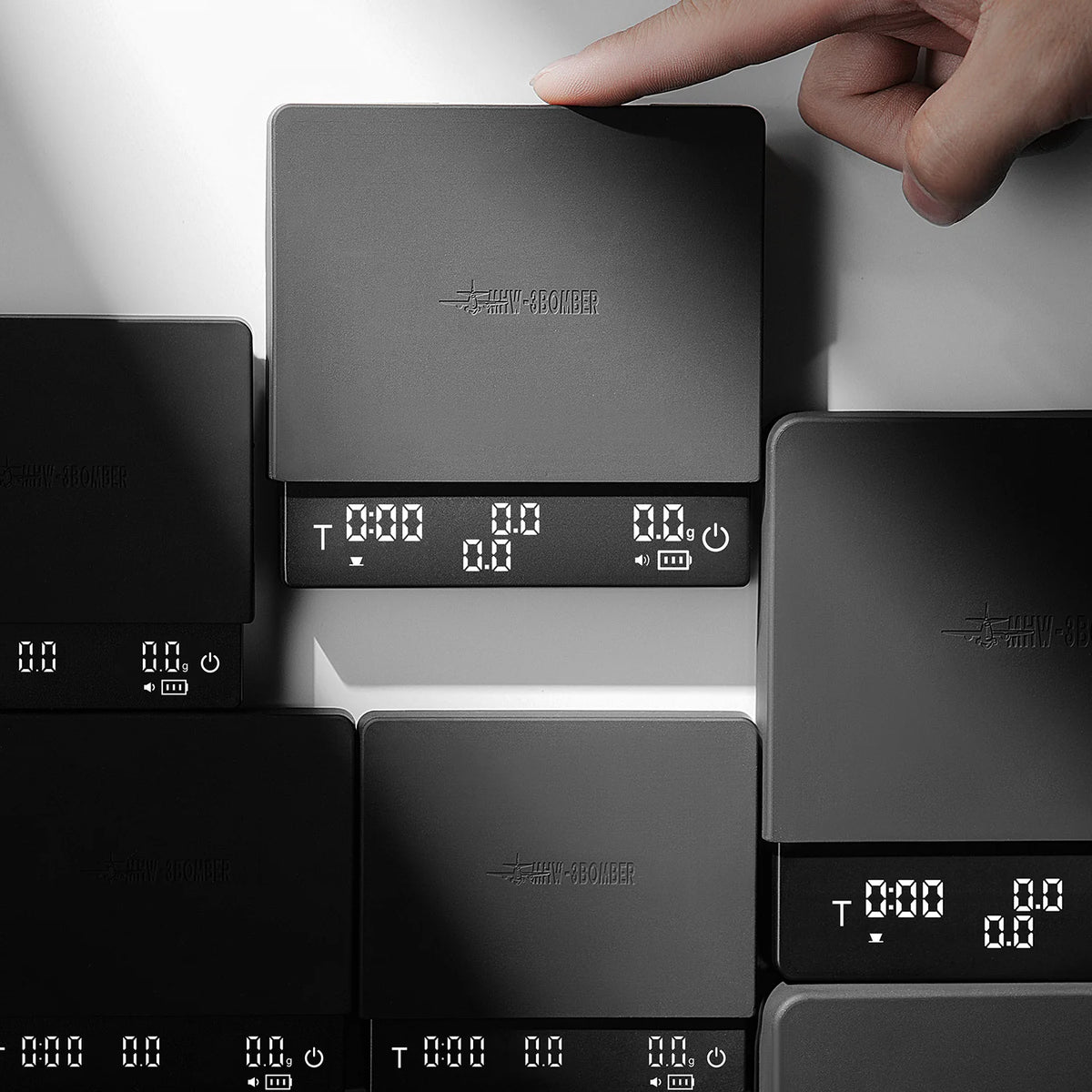 MHW-3BOMBER Cube Coffee Scale 3.0 Pro