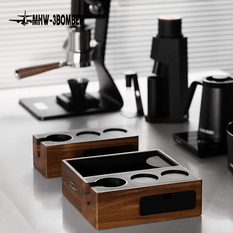 MHW-3BOMBER Wood Portafilter Holder 51-58mm universal