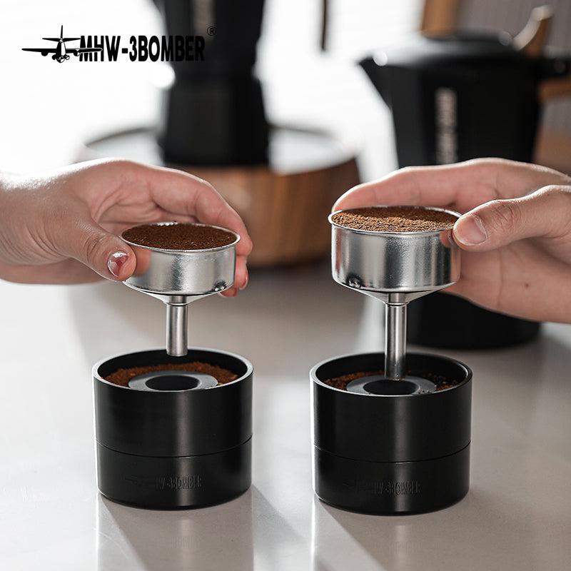MHW-3BOMBER Moka Pot Cyclone Coffee Distributor