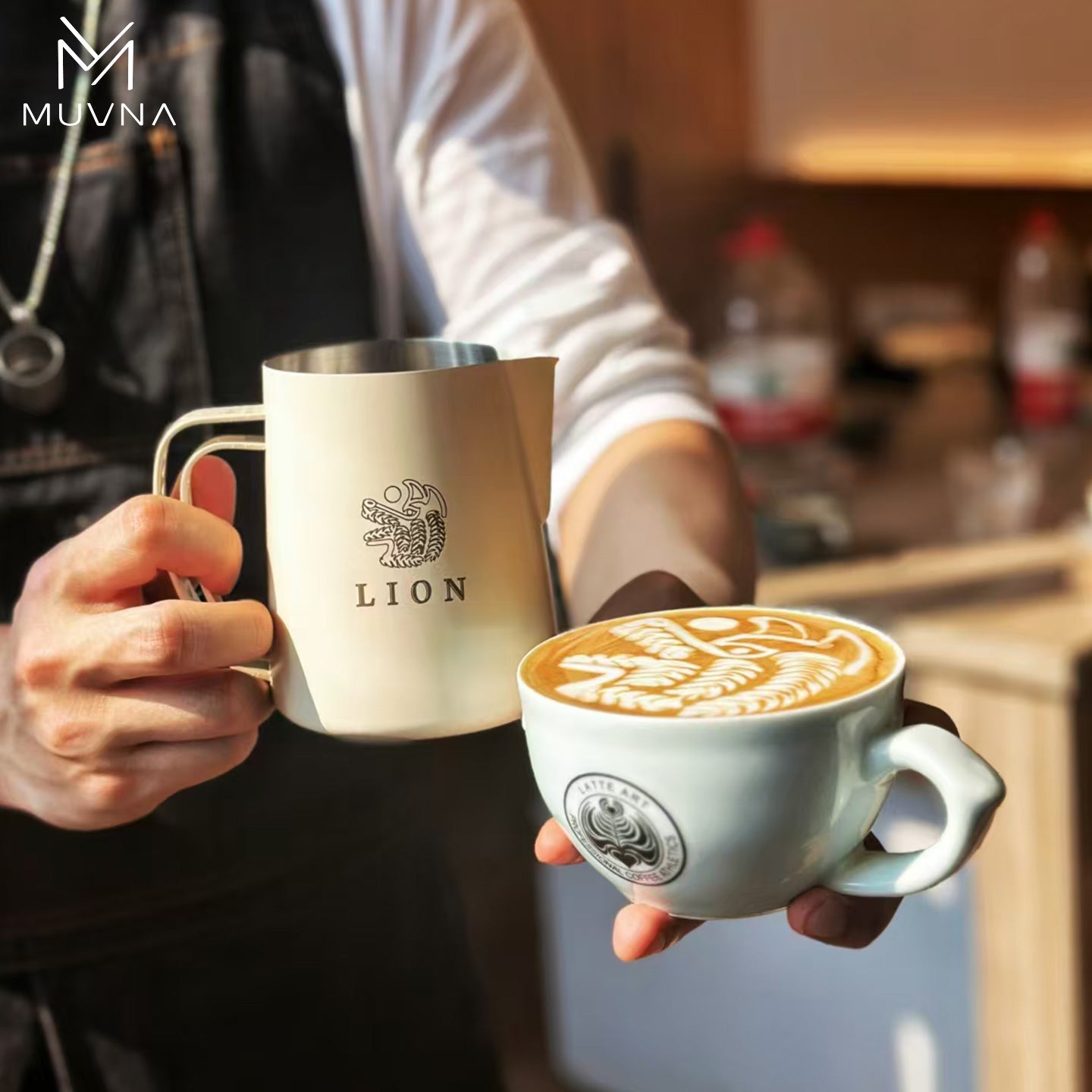 MUVNA Latte Art Pitcher DBW