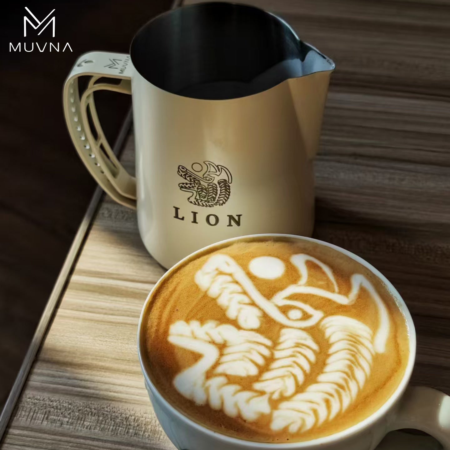 MUVNA Latte Art Pitcher DBW