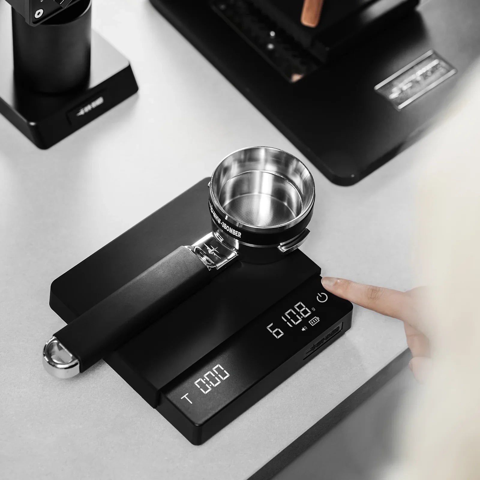 MHW-3BOMBER Cube Coffee Scale 3.0 Pro Max