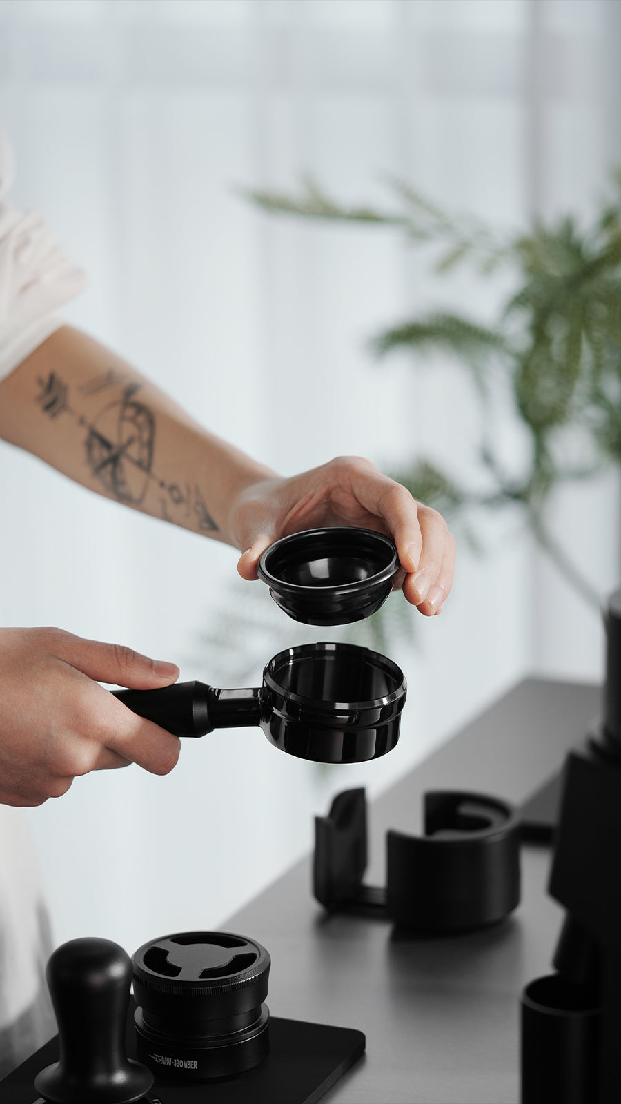 MHW-3BOMBER Astra Collection Bottomless Portafilter - 54 / 58mm