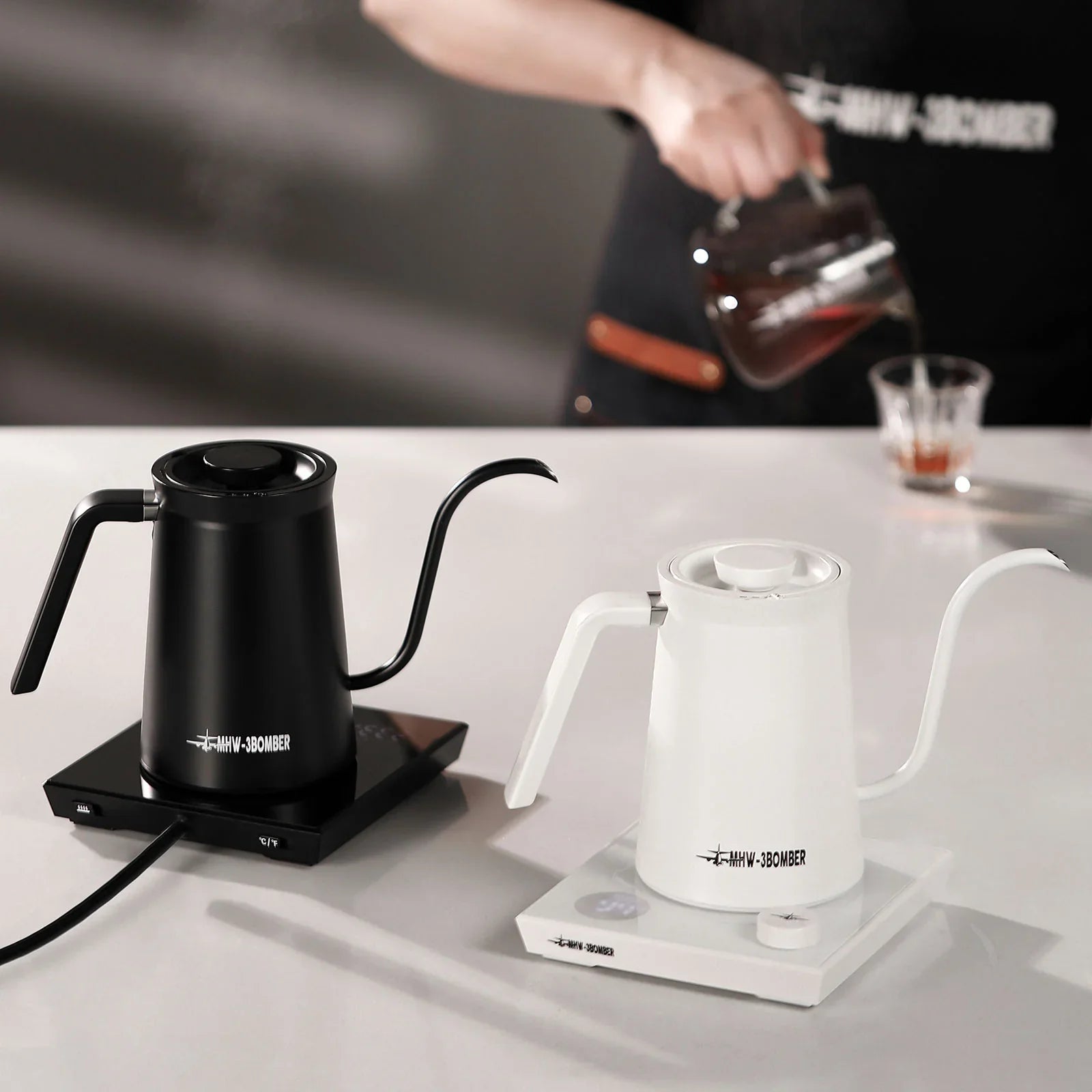 MHW-3BOMBER Assassin Electric Pour Over Kettle 220v-1200w-600ml-EU