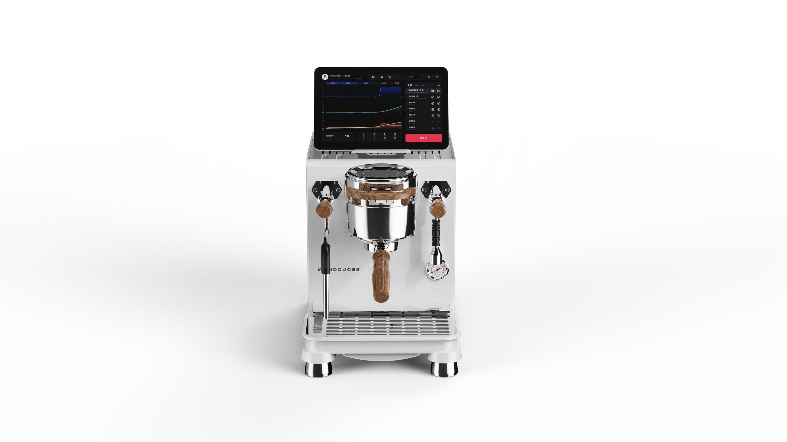 WENDOUGEE DATA-S Semi-Automatic Espresso Machine