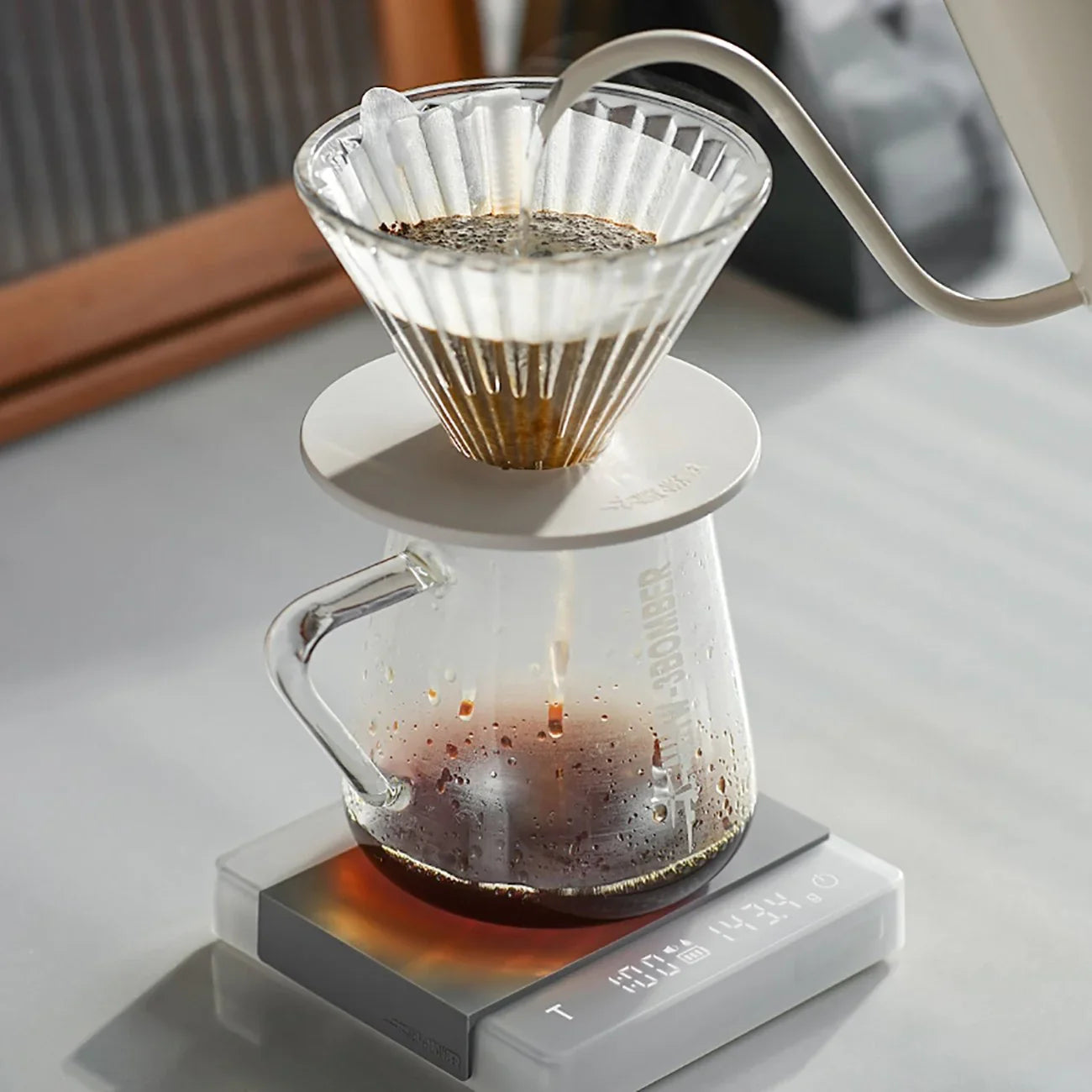 MHW-3BOMBER Cube Coffee Scale 2.0 Mini - 104*104*19mm