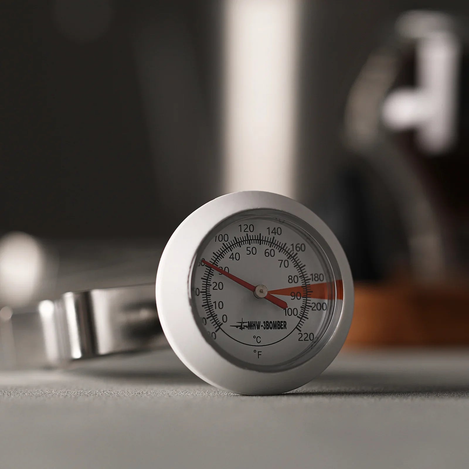MHW-3BOMBER 0 to 100℃ Dial Thermometer - Black