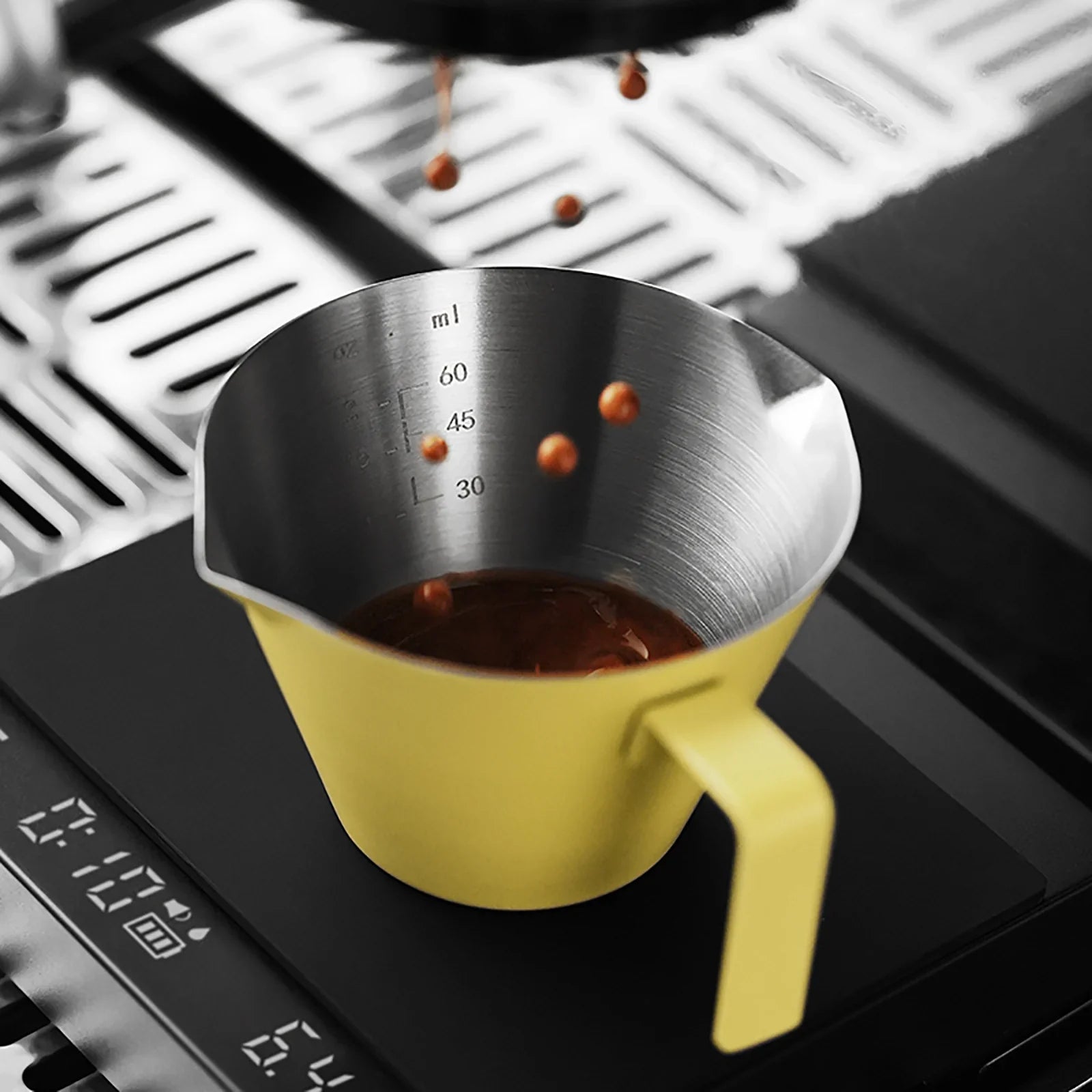 MHW-3BOMBER Stainless Steel Measuring Cup Double Mouth 120ml
