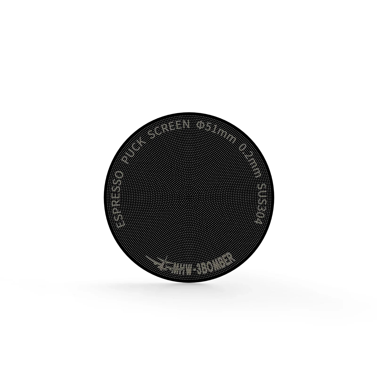 MHW-3BOMBER Espresso Puck Screen - Titanium Black