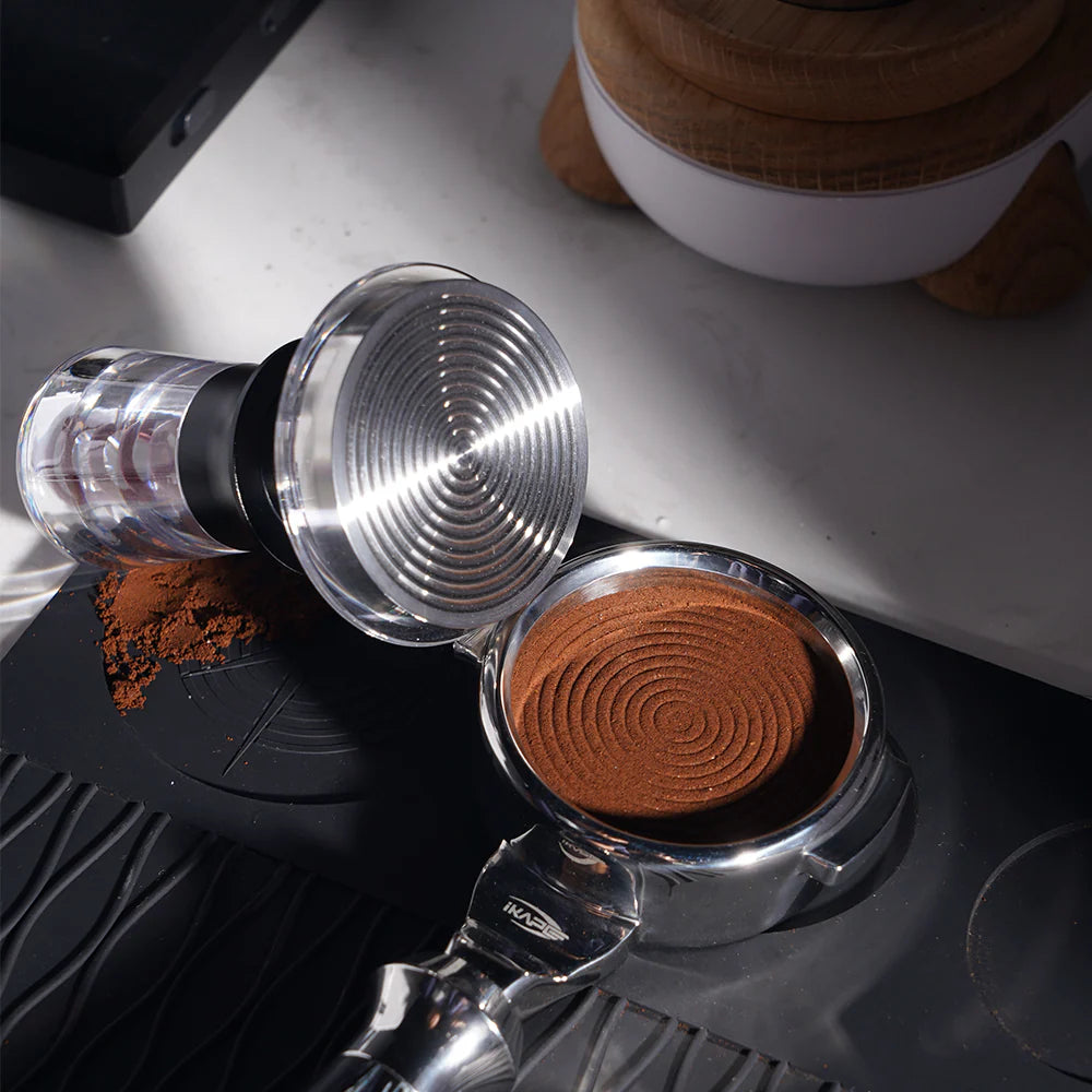 IKAPE V3 Coffee Calibrated Tamper Transparent