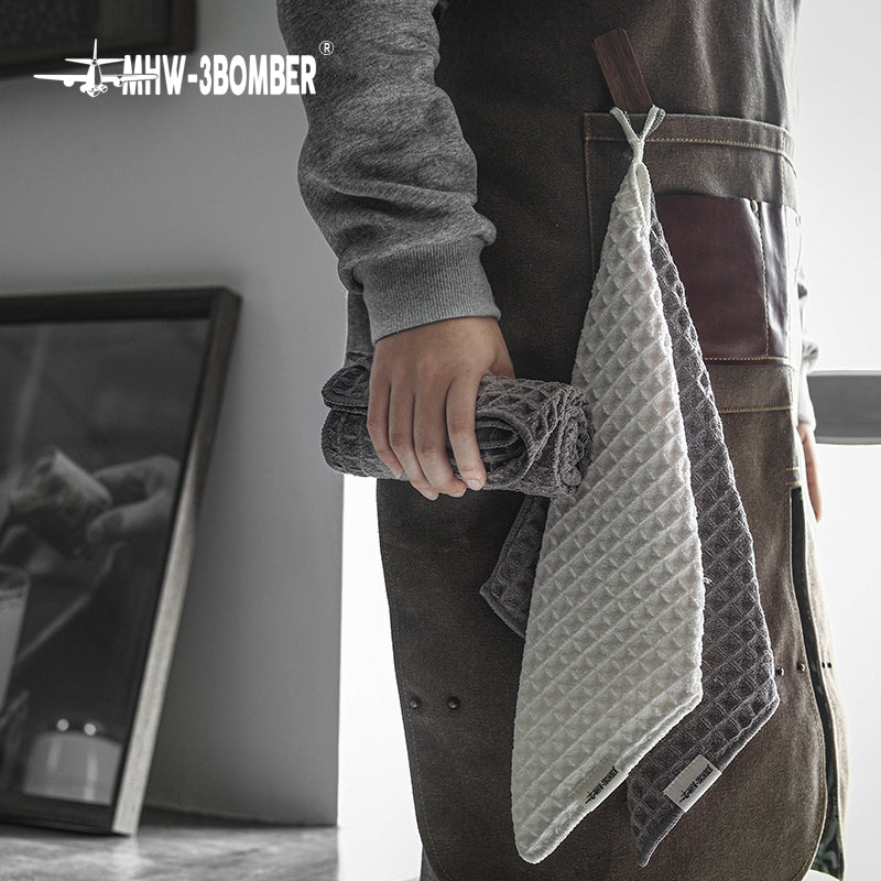 MHW-3BOMBER Waffle Bar Towel