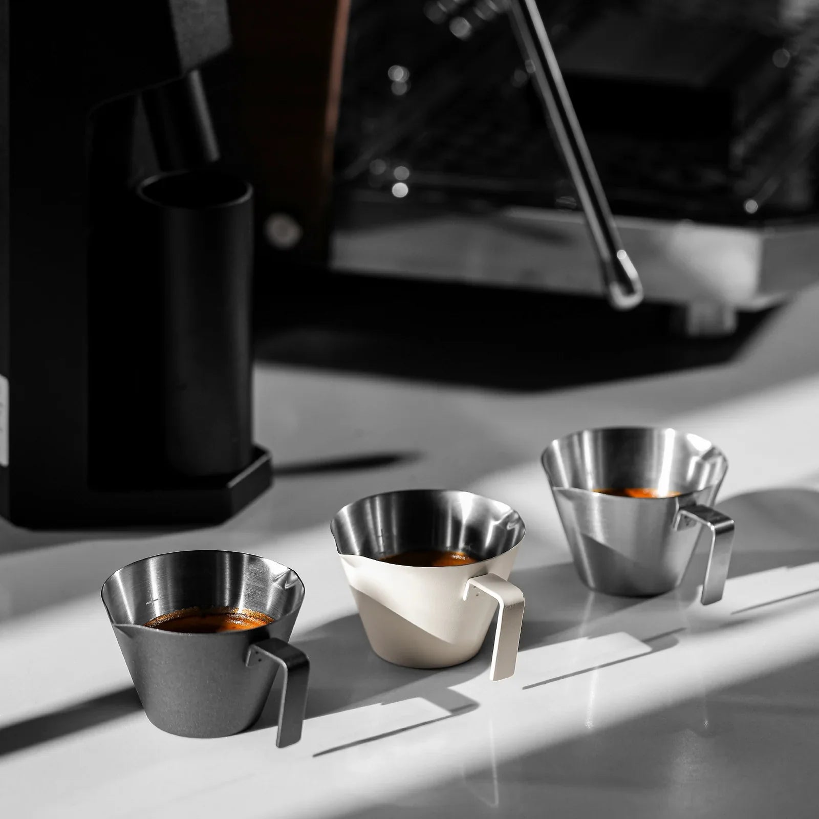 MHW-3BOMBER Stainless Steel Measuring Cup Double Mouth 100ml