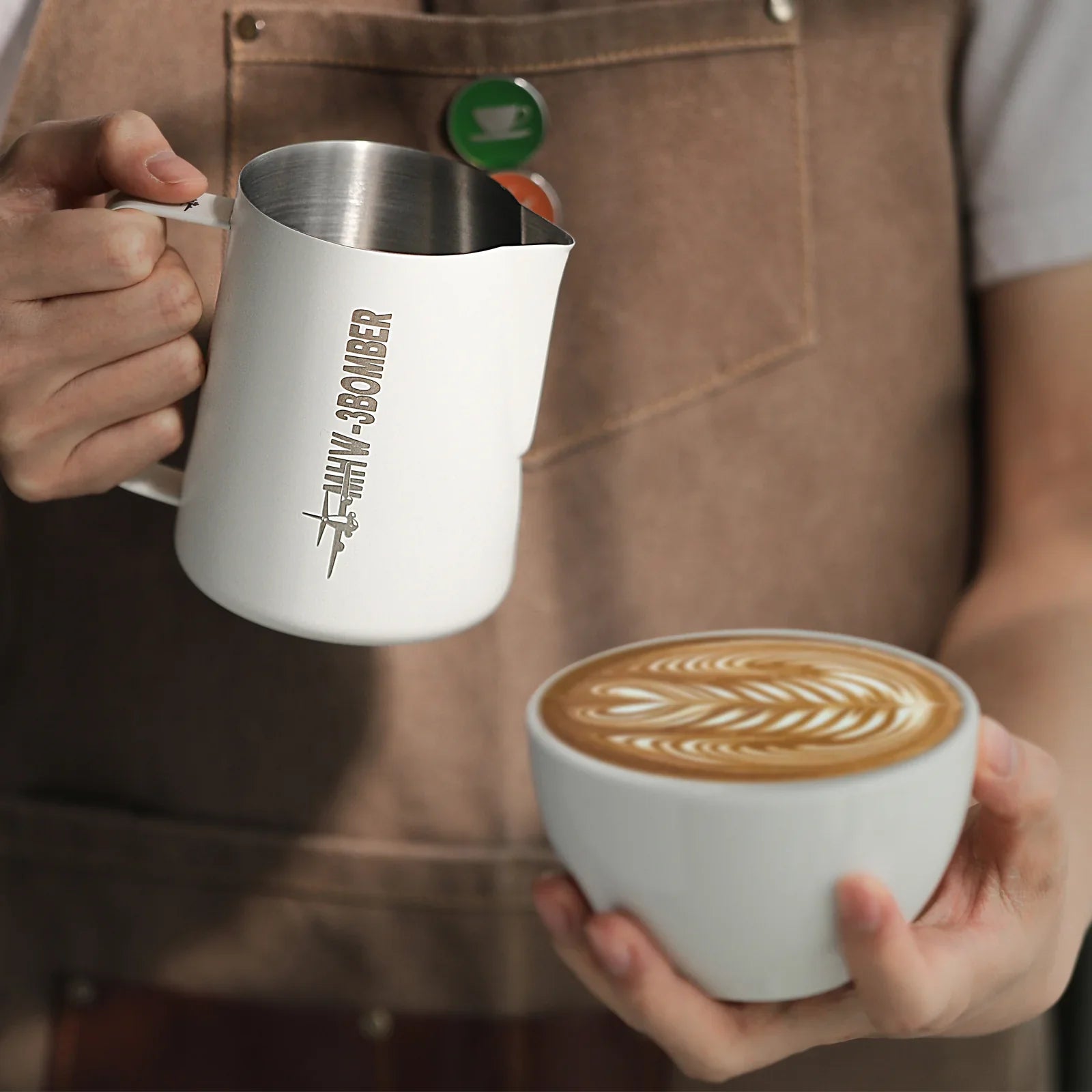 MHW-3BOMBER Milk Pitcher 3.0 White