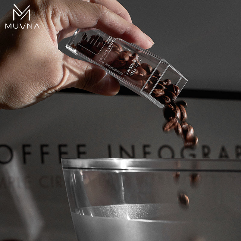 MUVNA Angel coffee bean canister