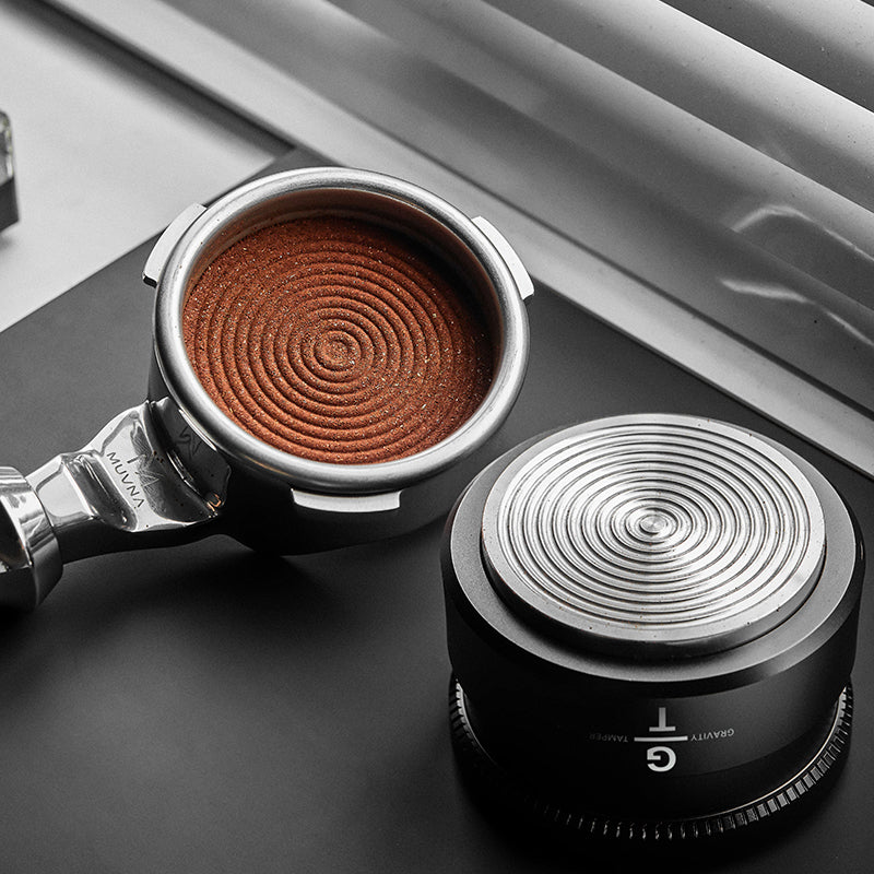 MUVNA Solid Wood Gravity Tamper