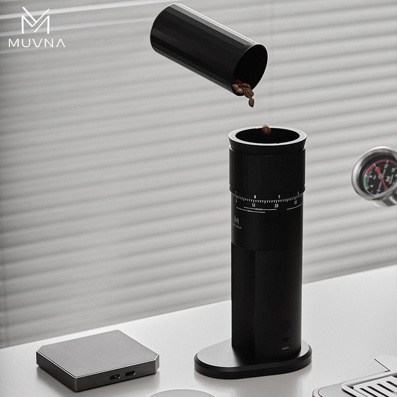 MUVNA Electric Grinder Black