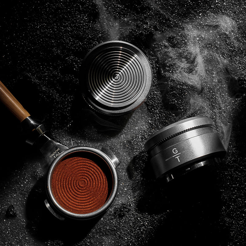 MUVNA Solid Wood Gravity Tamper