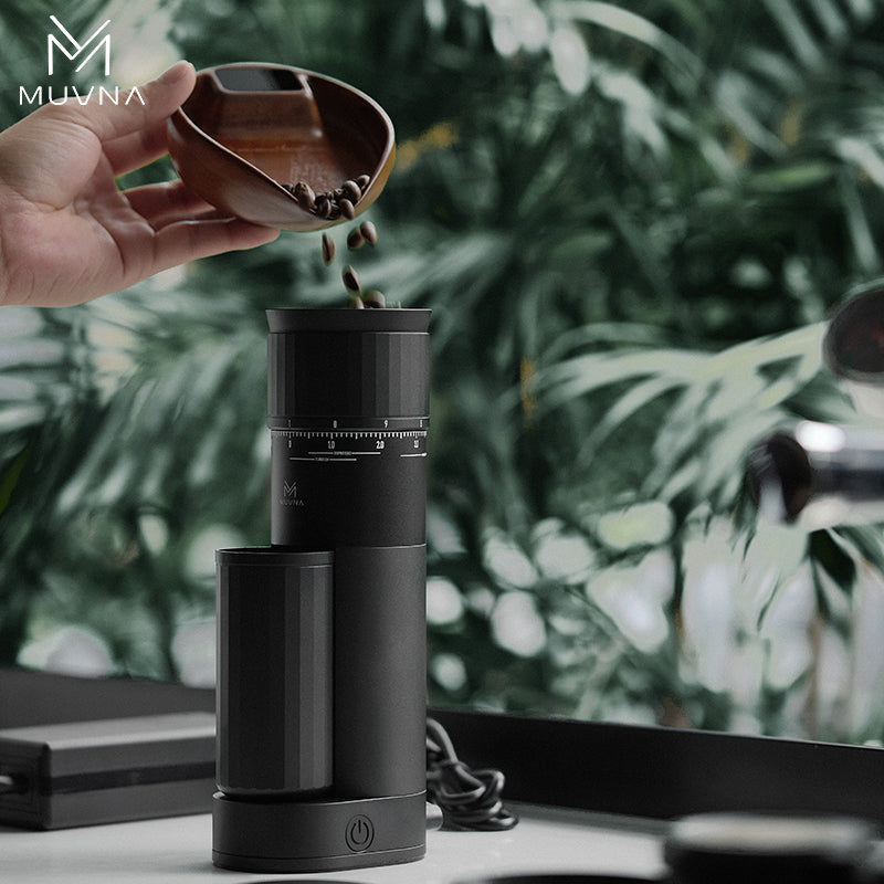 MUVNA Electric Grinder Black