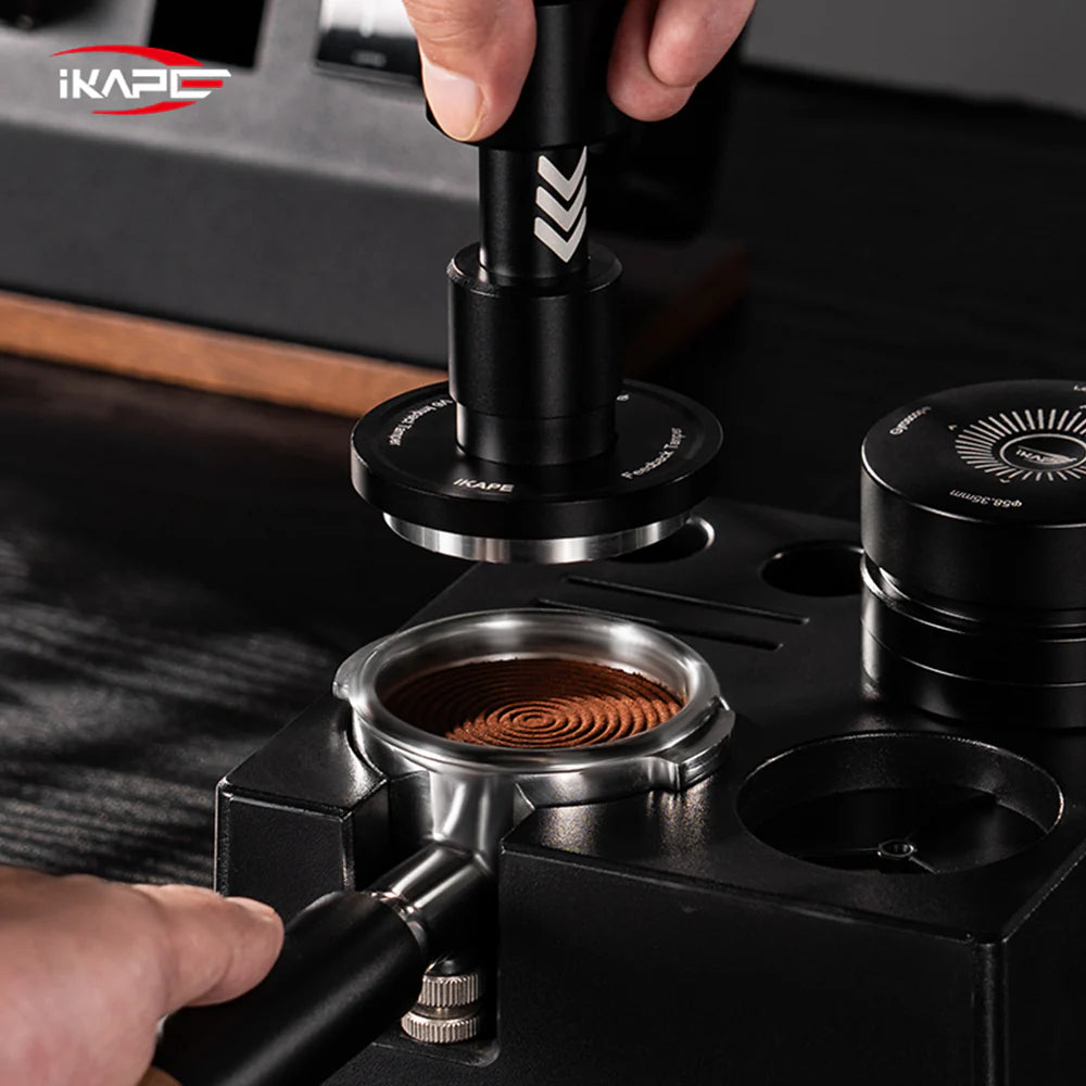 IKAPE V6 Impact Coffee Tamper with Regular Handle