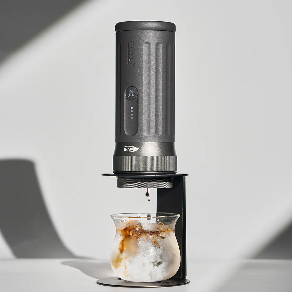IKAPE Portable Coffee Maker with 58mm Bottomless Basket- KAPO K2 Pro