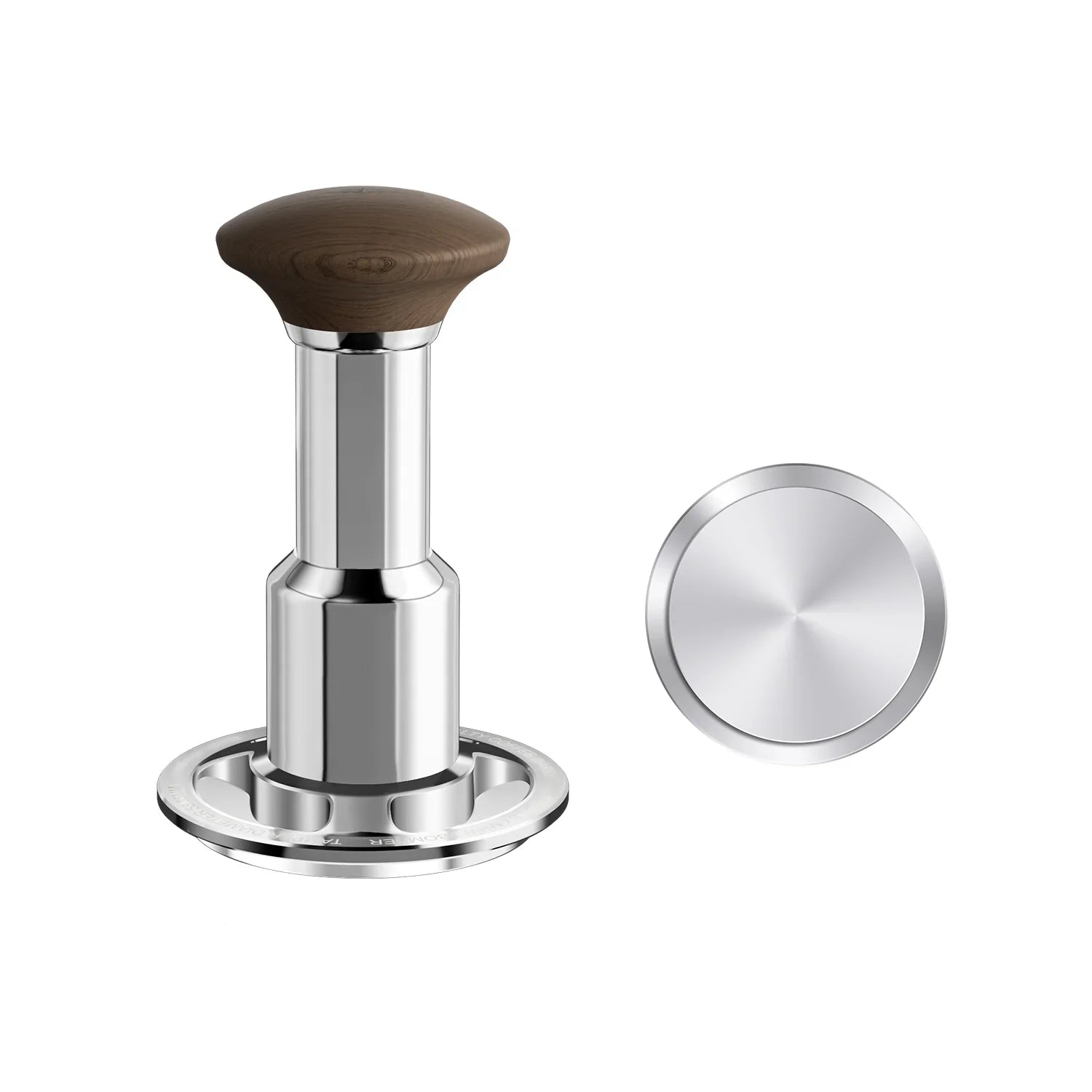 MHW-3BOMBER Knight Impact Tamper Silver 58.35 mm