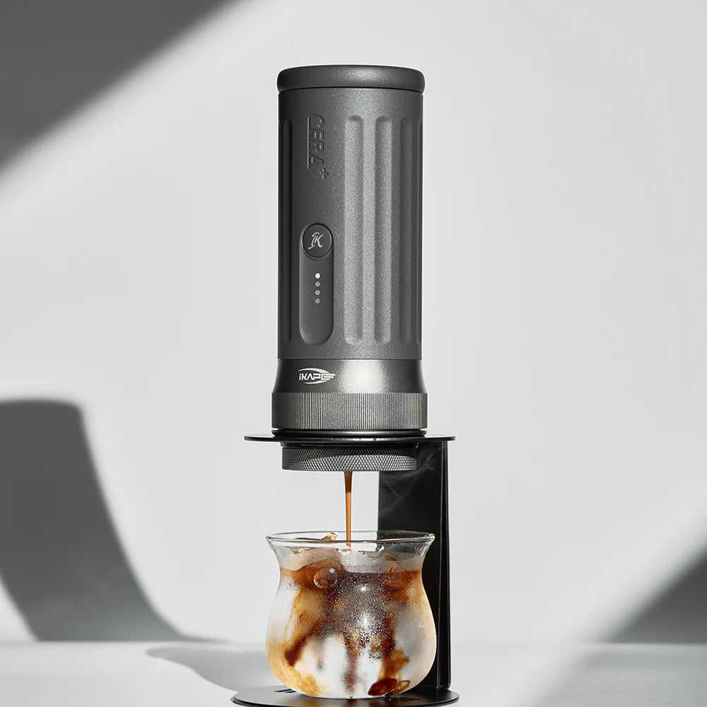 IKAPE Portable Coffee Maker with 58mm Bottomless Basket- KAPO K2 Pro