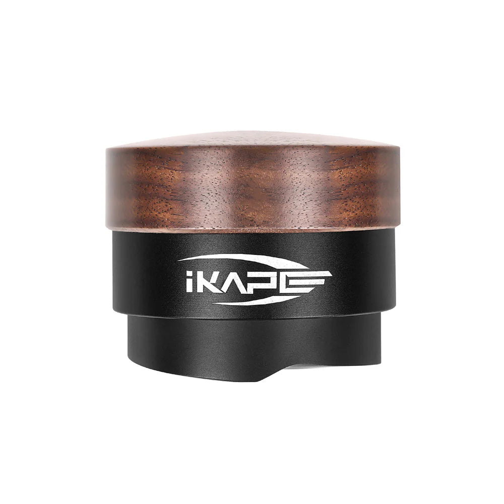 IKAPE Coffee Distributor, Espresso Gravity Distributor (Wooden Handle)